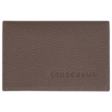 Longchamp Le Foulonné Card holder Taupe