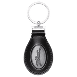 Longchamp Le Foulonné Key ring Black