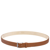 Longchamp Le Foulonné Men's belt Caramel