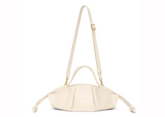 Loewe Small Paseo Bag In Shiny Nappa Calfskin Angora