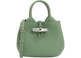 Longchamp Le Roseau Xs Tote Green