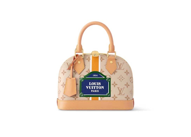 Louis Vuitton Alma Bb Beige/Ocher