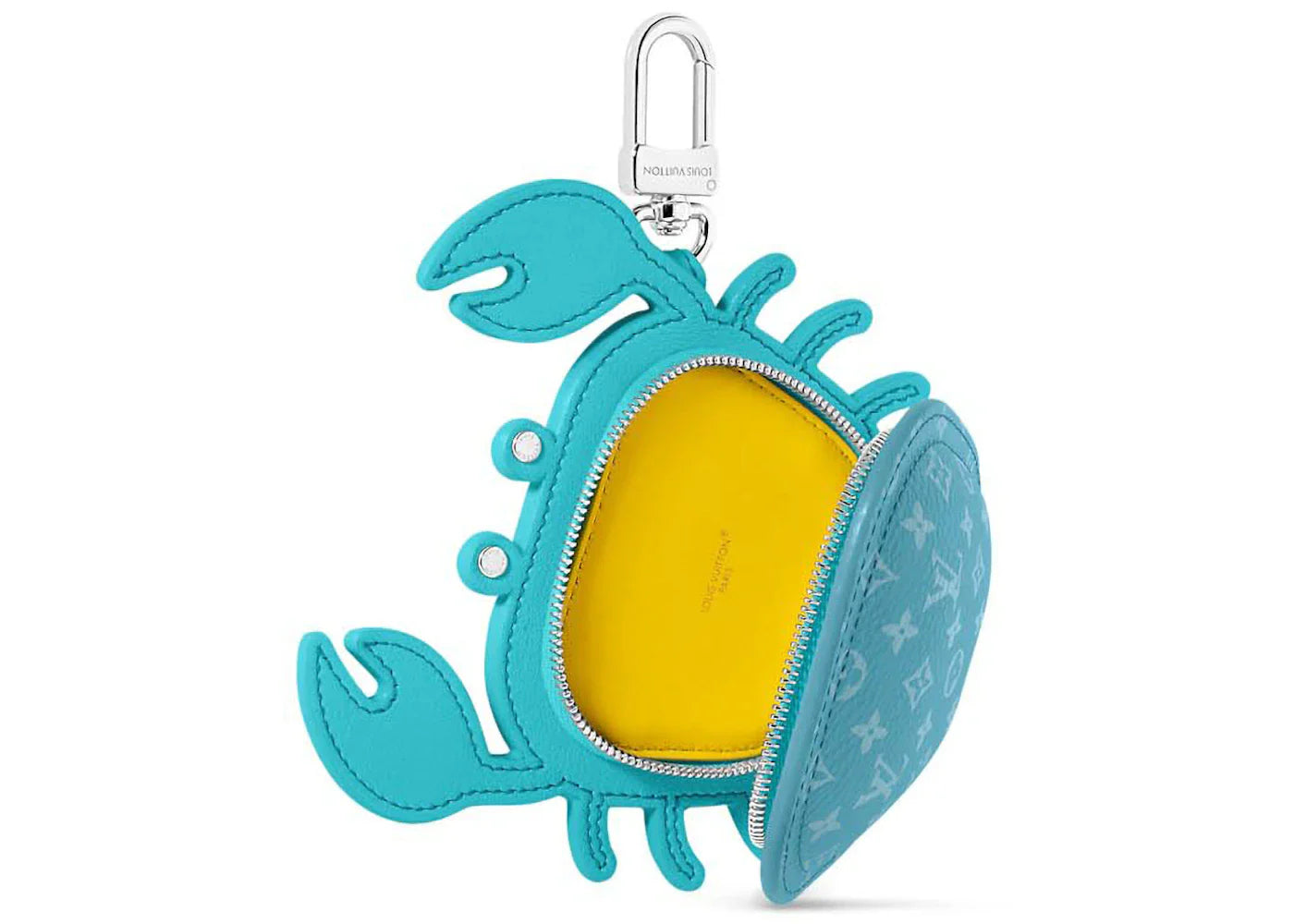 Louis Vuitton Lv Crab Bag Charm Blue