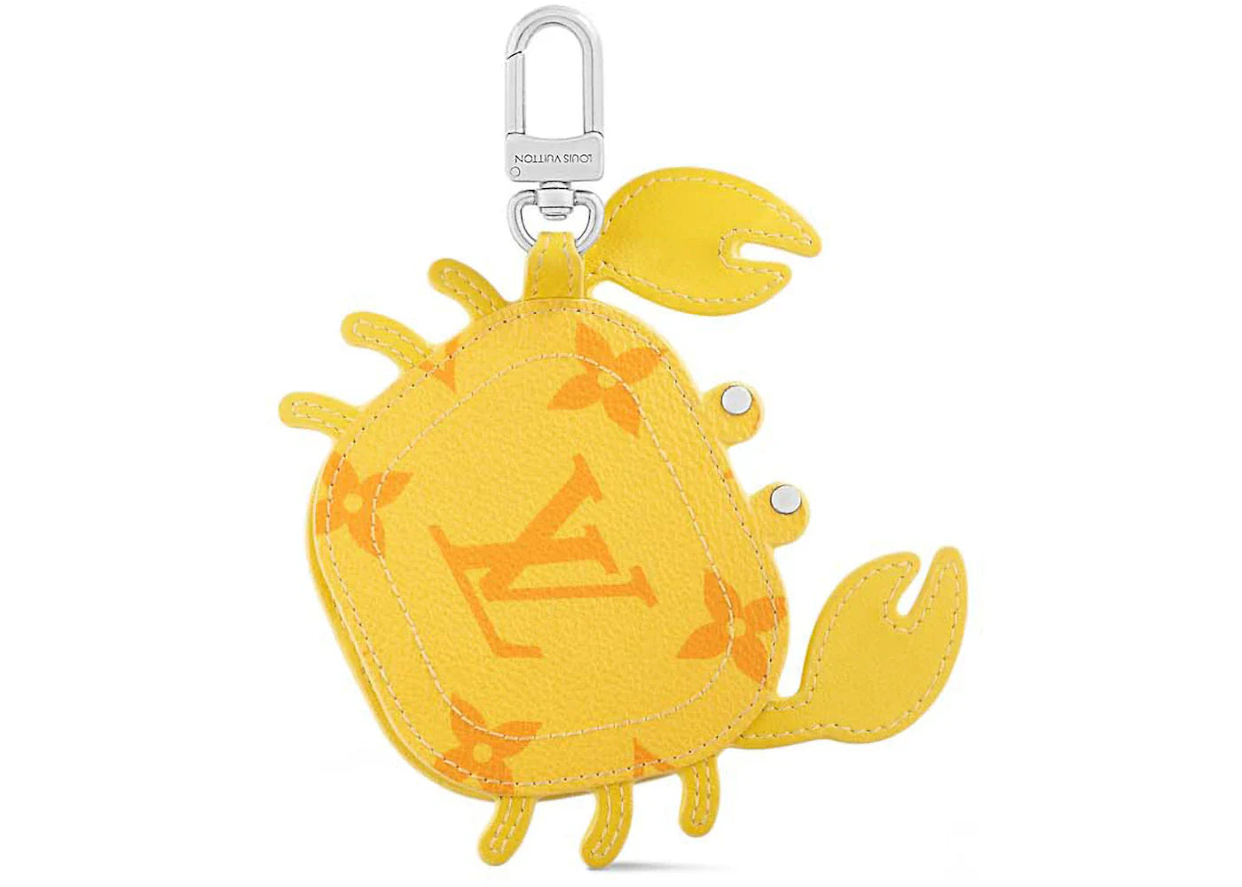Louis Vuitton Lv Crab Bag Charm Yellow