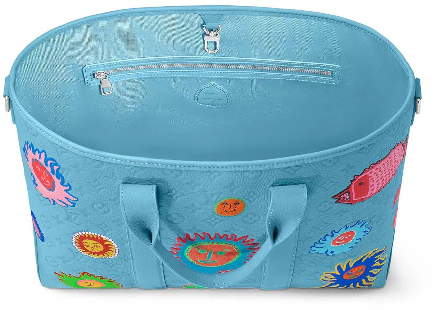 Louis Vuitton Lv X Yk Weekend Tote Blue