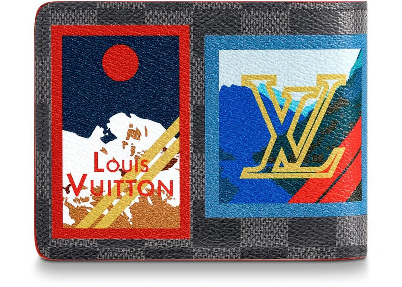 Louis Vuitton Multiple Wallet Damier Graphite Alps
