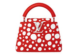 Louis Vuitton X Yayoi Kusama Capucines Mini Red/White