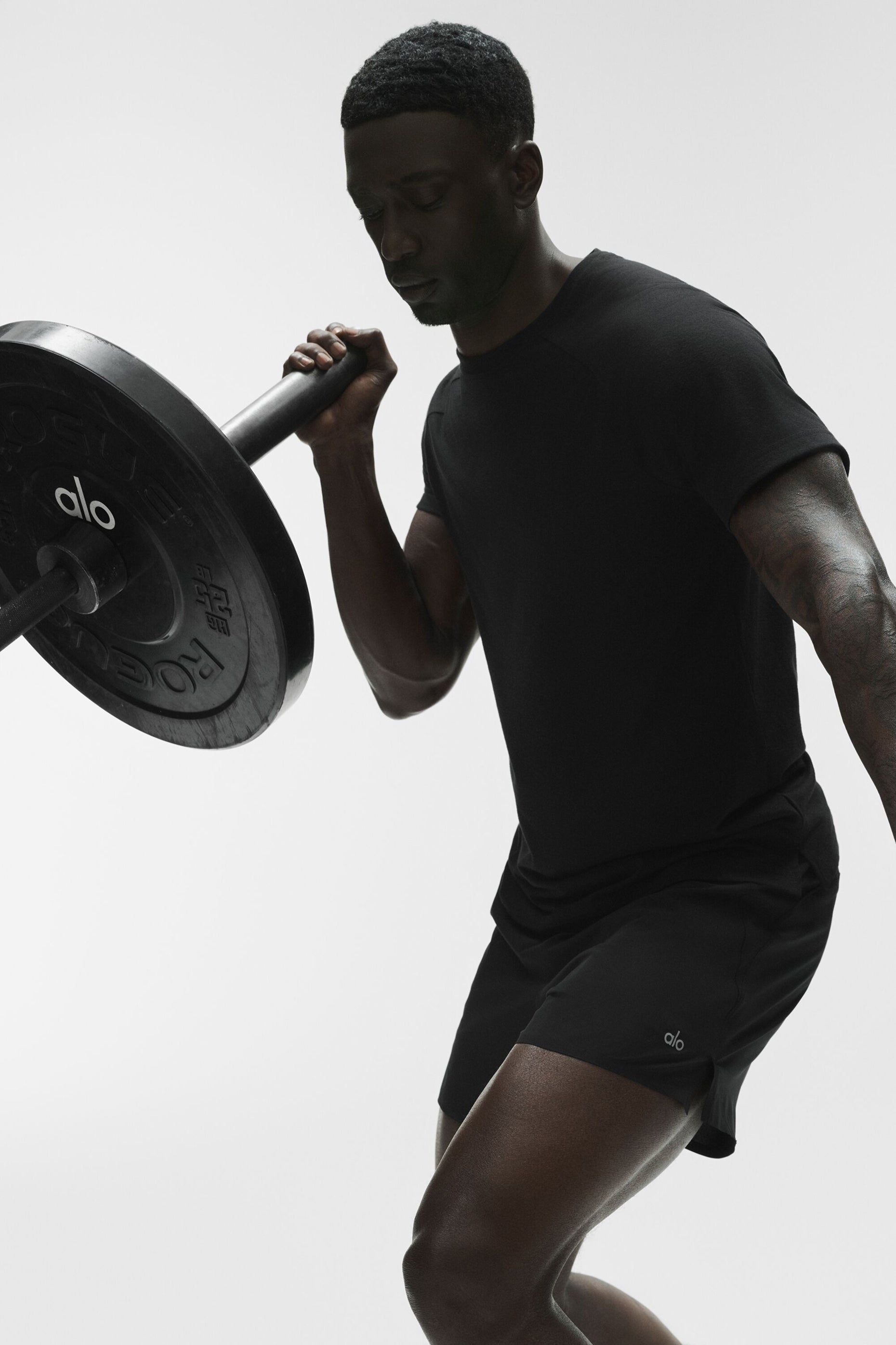 Alo Yoga Triumph Raglan Tee - Black