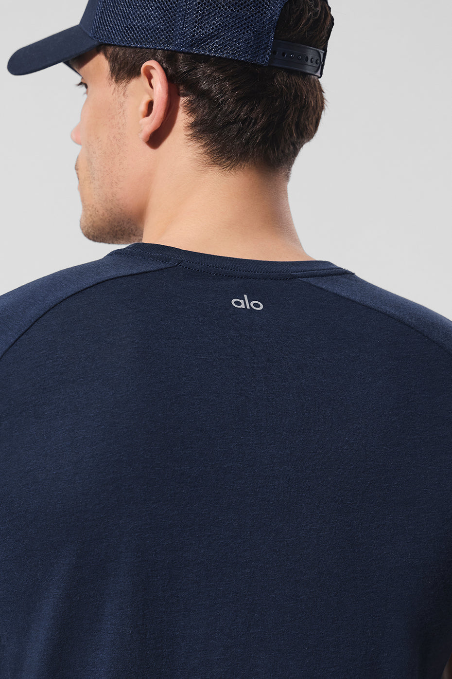Alo Yoga Triumph Raglan Tee - Navy