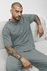Alo Yoga Double Take Short Sleeve - Monument