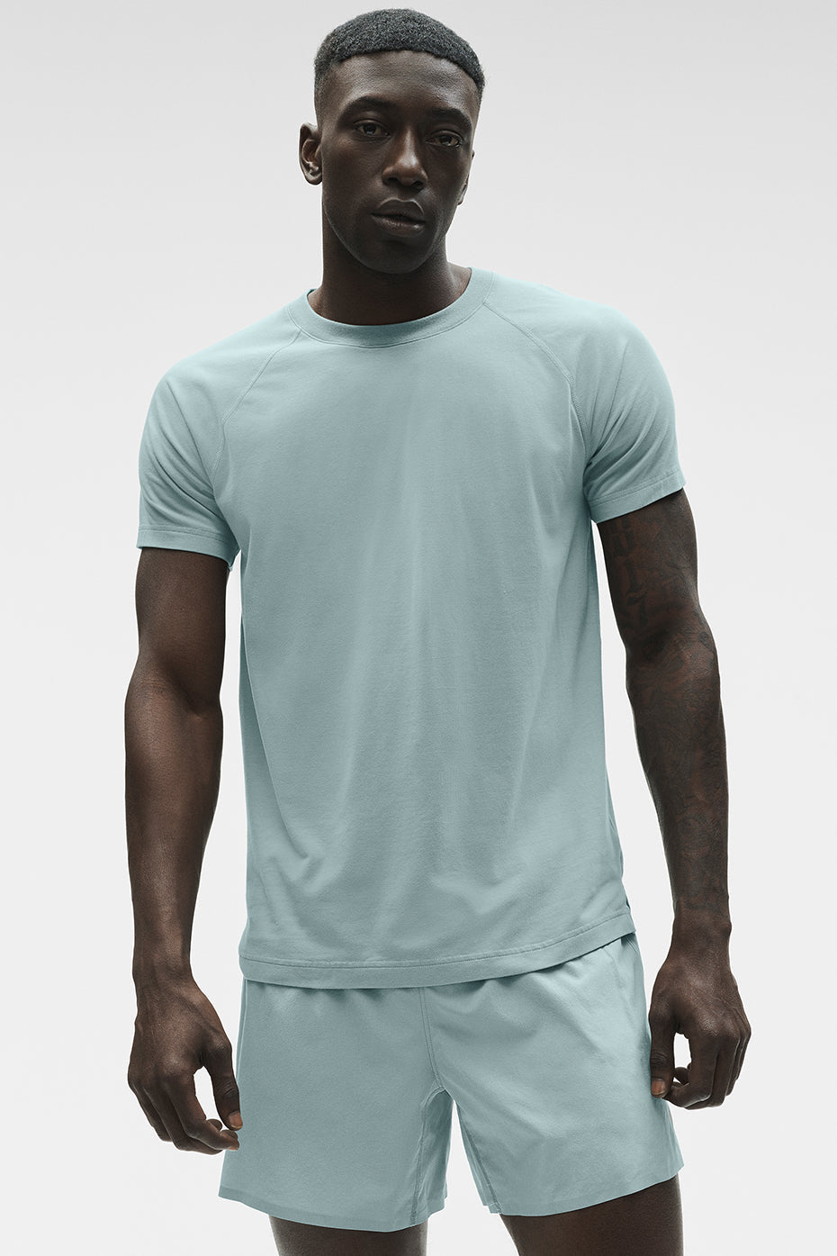 Alo Yoga ALO Vapor Crewneck Short Sleeve - Desert Sage