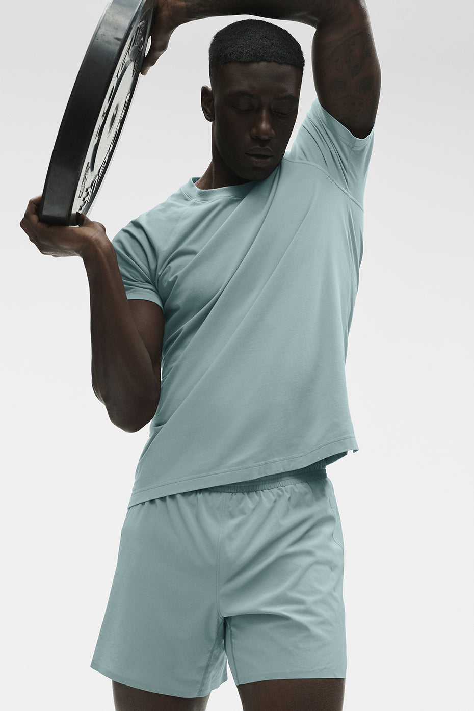 Alo Yoga ALO Vapor Crewneck Short Sleeve - Desert Sage