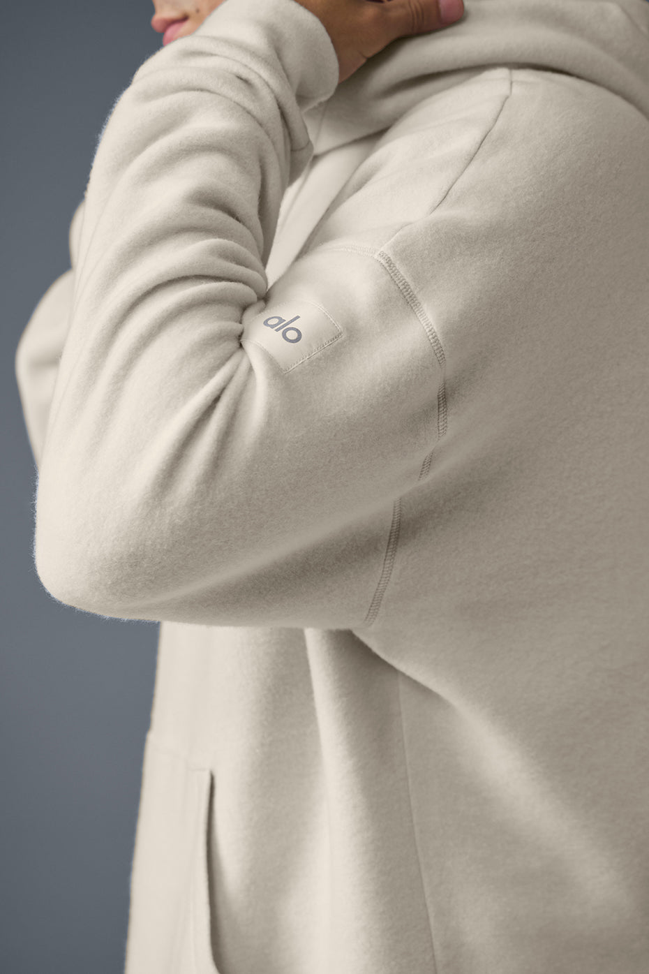 Alo Yoga Triumph Restore Hoodie - Bone