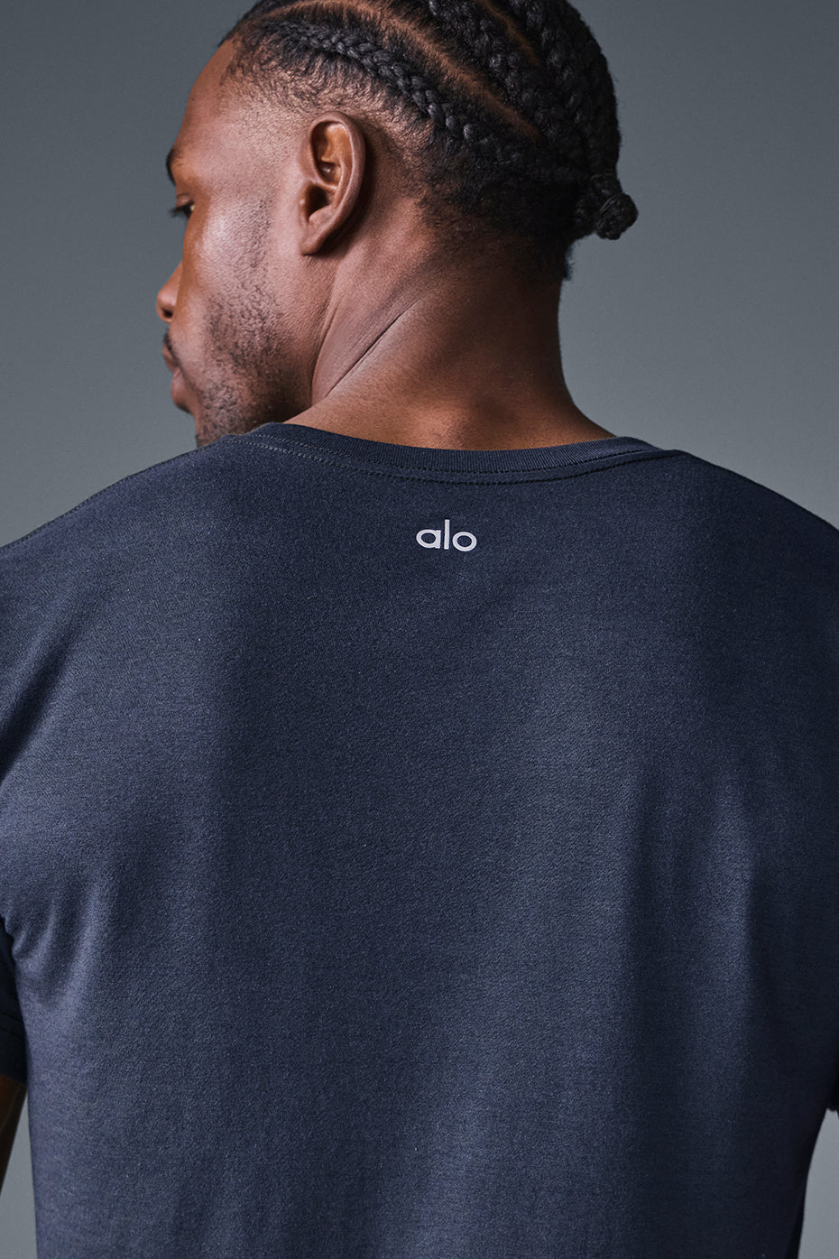 Alo Yoga Triumph Tee - Navy