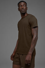 Alo Yoga Triumph Tee - Espresso