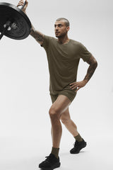 Alo Yoga Triumph Tee - Olive Tree