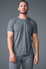 Alo Yoga Triumph Tee - Steel Grey