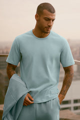 Alo Yoga Essential Short Sleeve Street Tee - Desert Sage