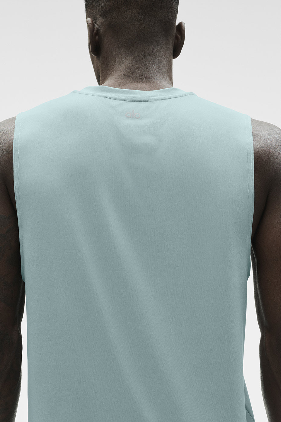 Alo Yoga Conquer Muscle Tank - Desert Sage