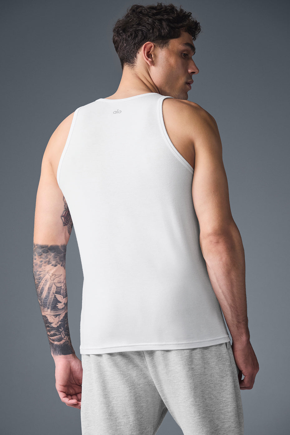 Alo Yoga Everyday Modal Rib Tank - White