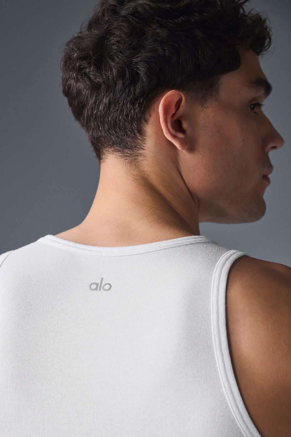 Alo Yoga Everyday Modal Rib Tank - White