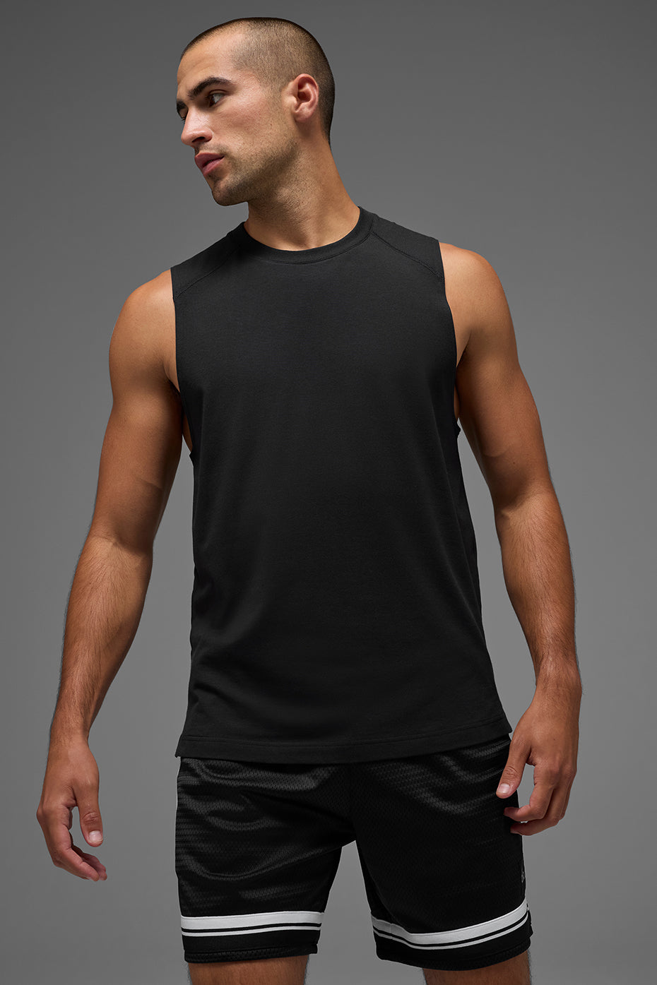 Alo Yoga ALO Vapor Muscle Tank - Black