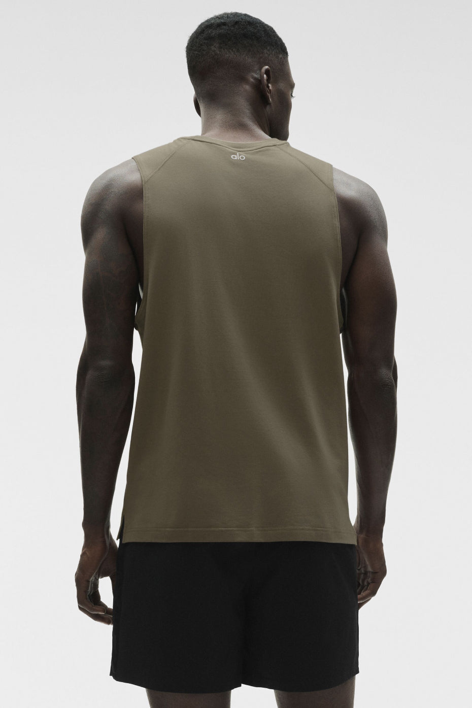 Alo Yoga ALO Vapor Muscle Tank - Olive Tree