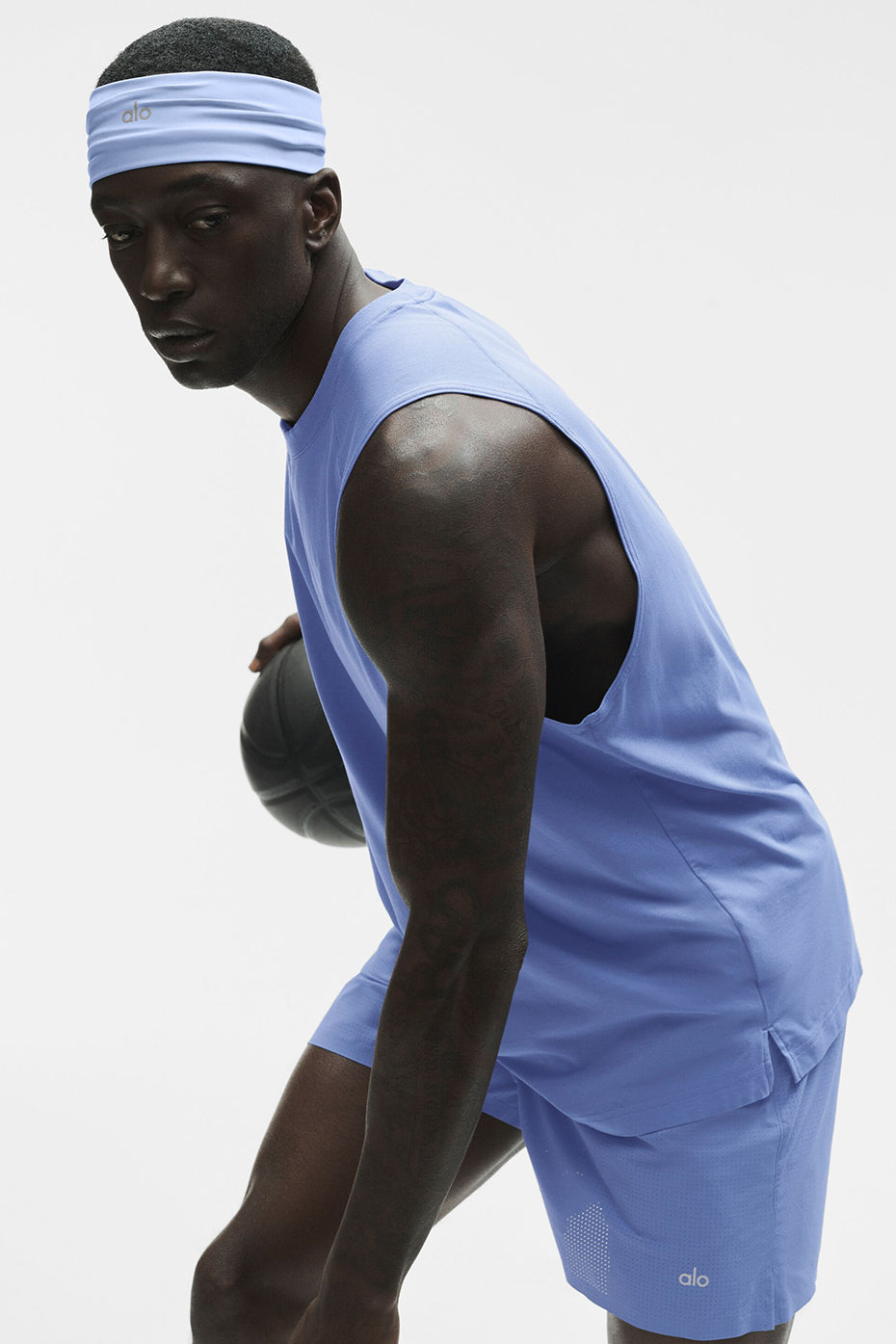 Alo Yoga ALO Vapor Muscle Tank - Provence Blue