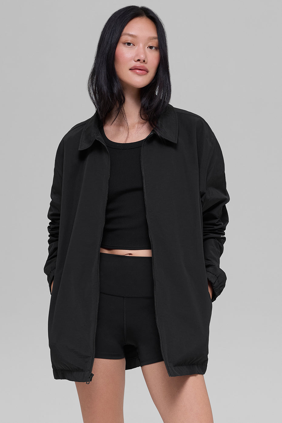 Alo Yoga Torrent Overshirt - Black