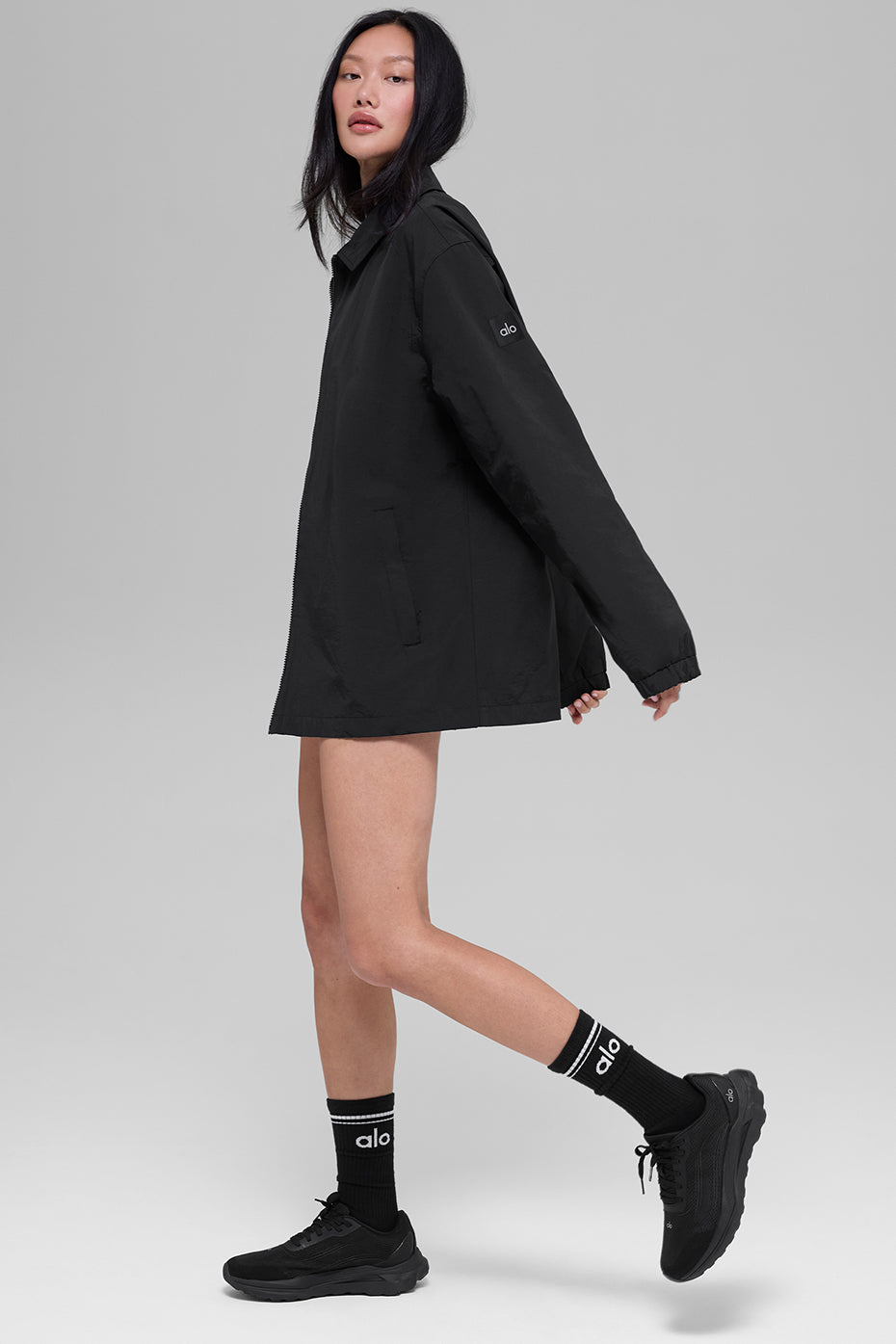 Alo Yoga Torrent Overshirt - Black
