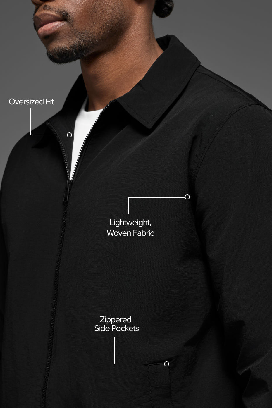 Alo Yoga Torrent Overshirt - Black