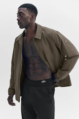 Alo Yoga Torrent Overshirt - Olive Tree