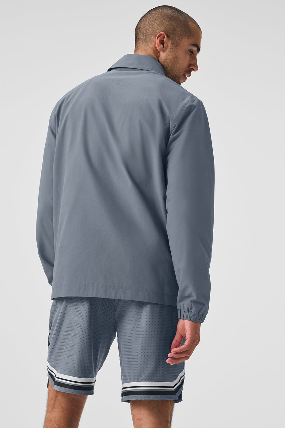 Alo Yoga Torrent Overshirt - Steel Grey