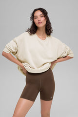 Alo Yoga Chill Crew Neck Pullover - Bone