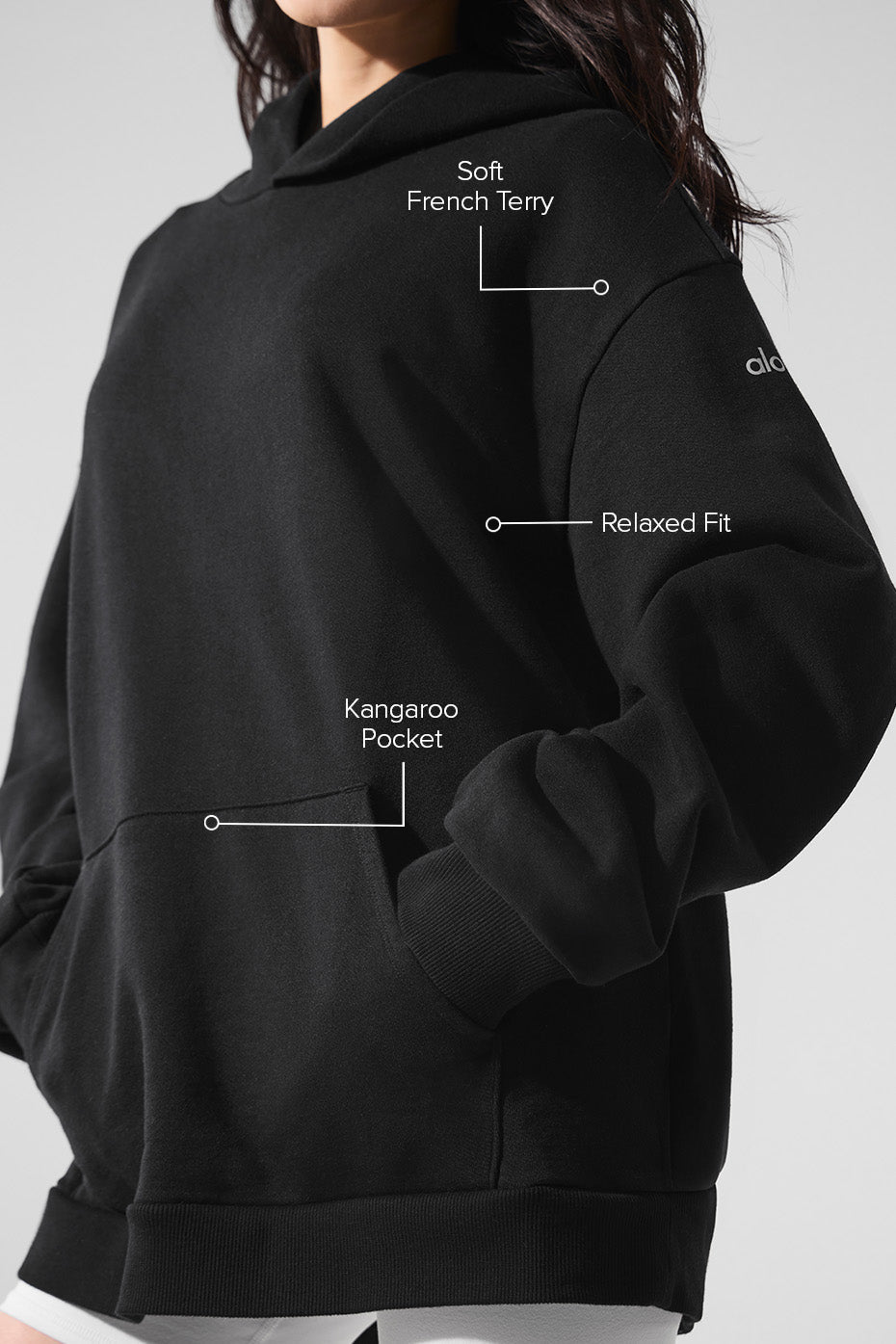 Alo Yoga Chill Hoodie - Black