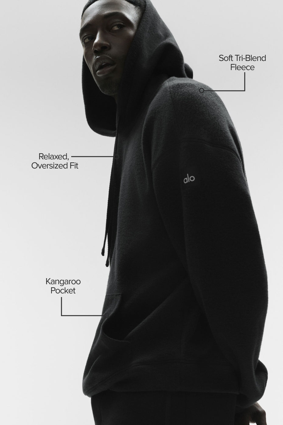 Alo Yoga Triumph Restore Hoodie - Black