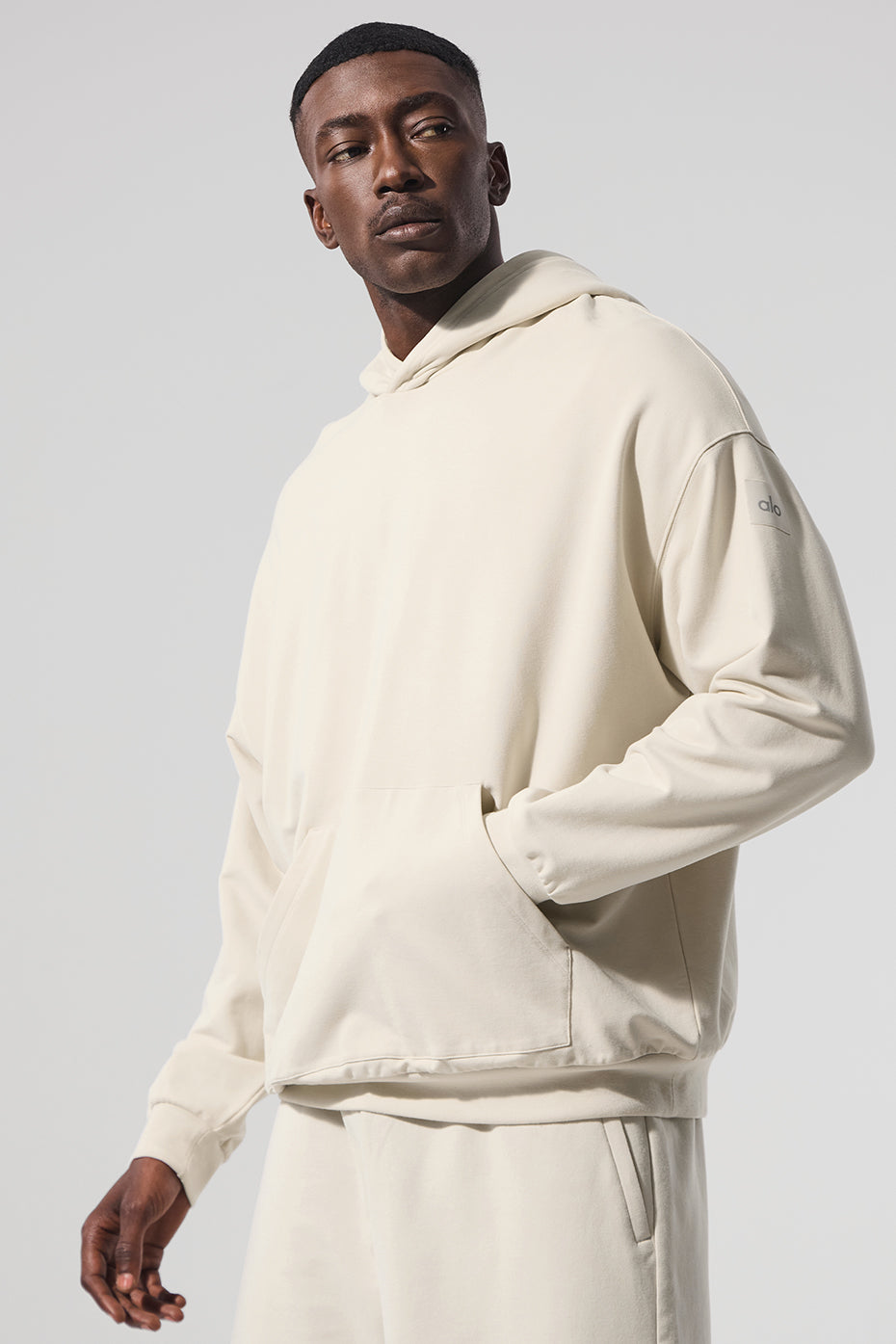 Alo Yoga Double Take Hoodie - Bone