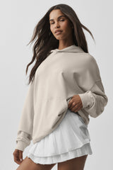 Alo Yoga Double Take Hoodie - Bone