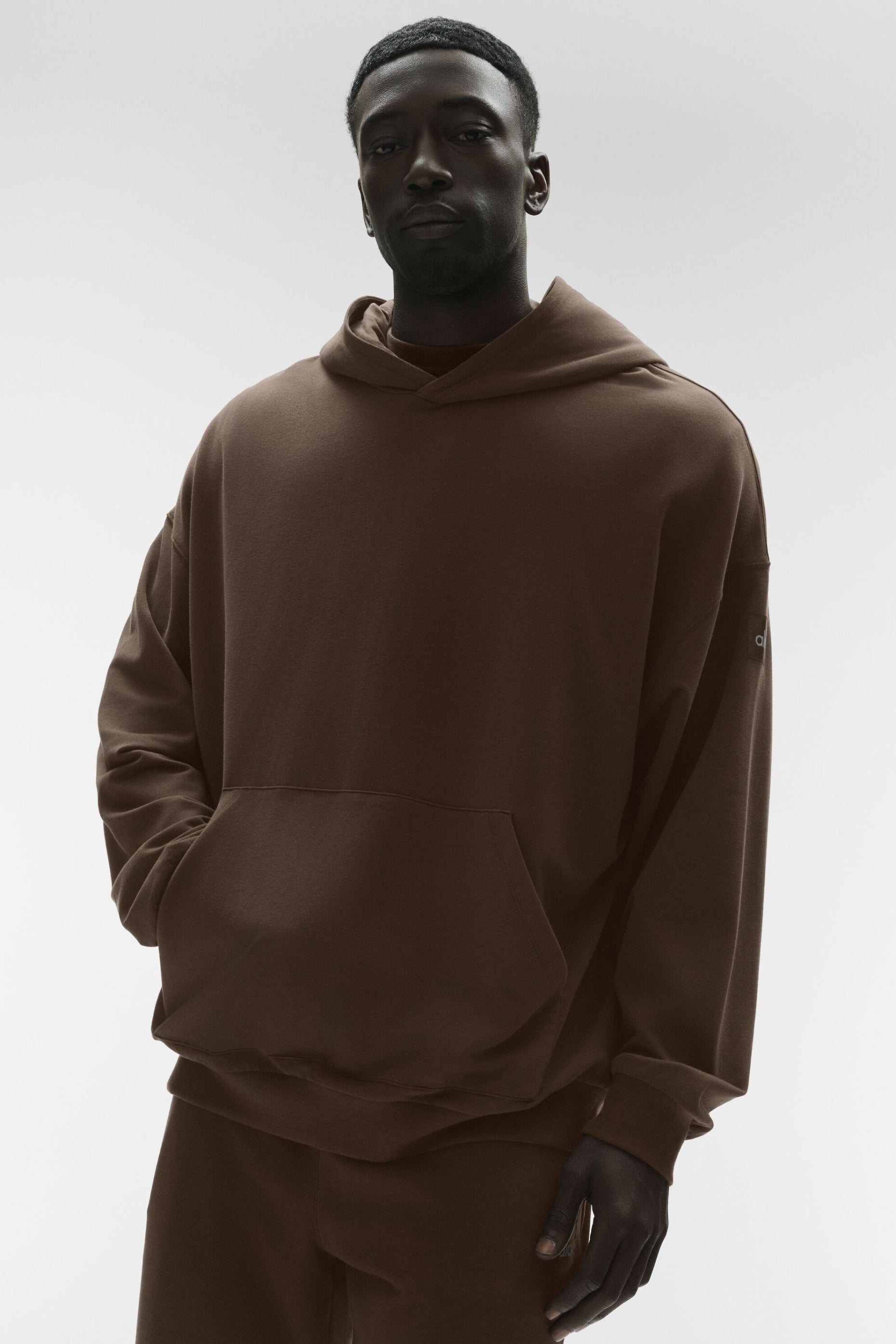 Alo Yoga Double Take Hoodie - Espresso