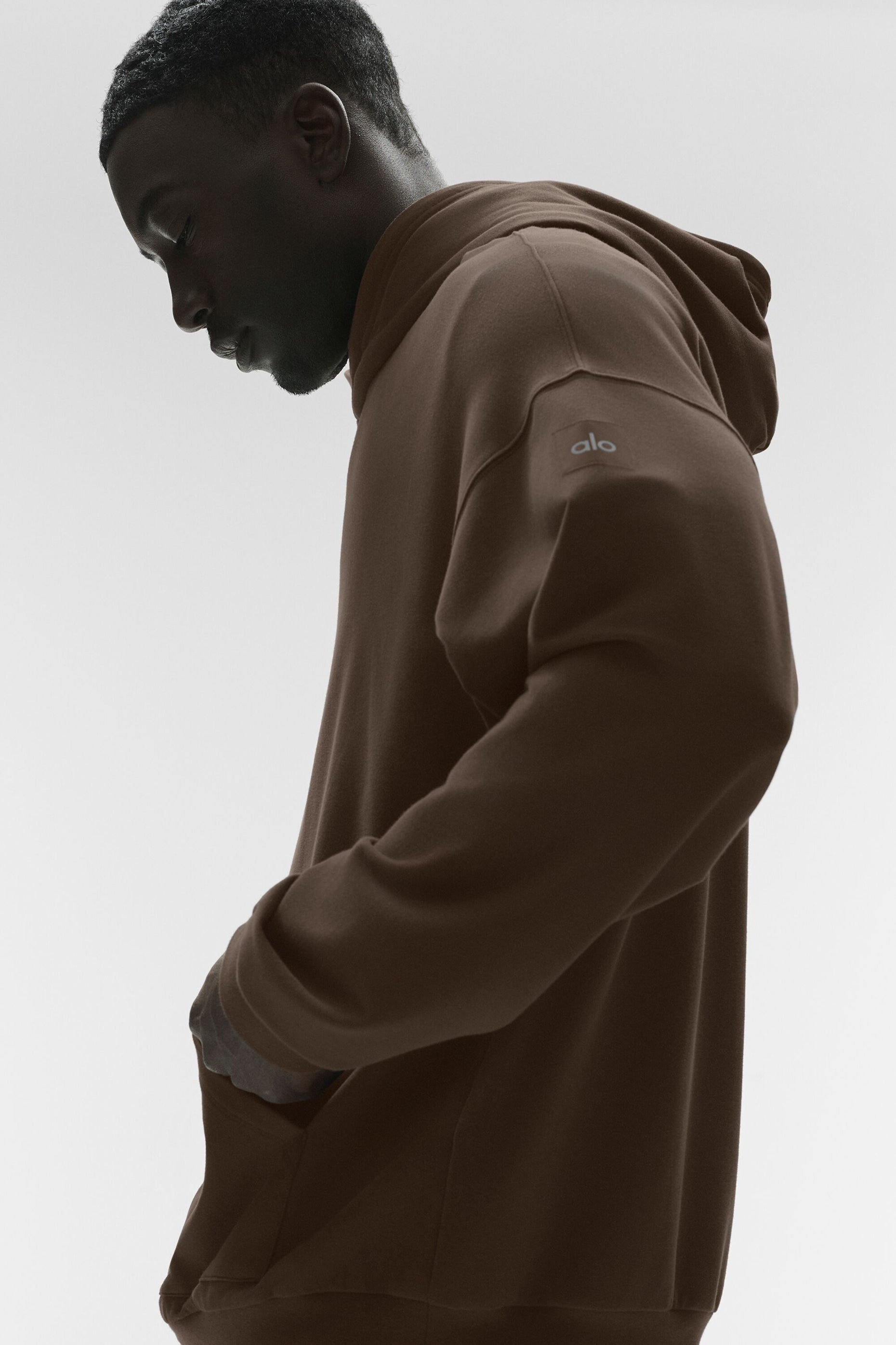 Alo Yoga Double Take Hoodie - Espresso