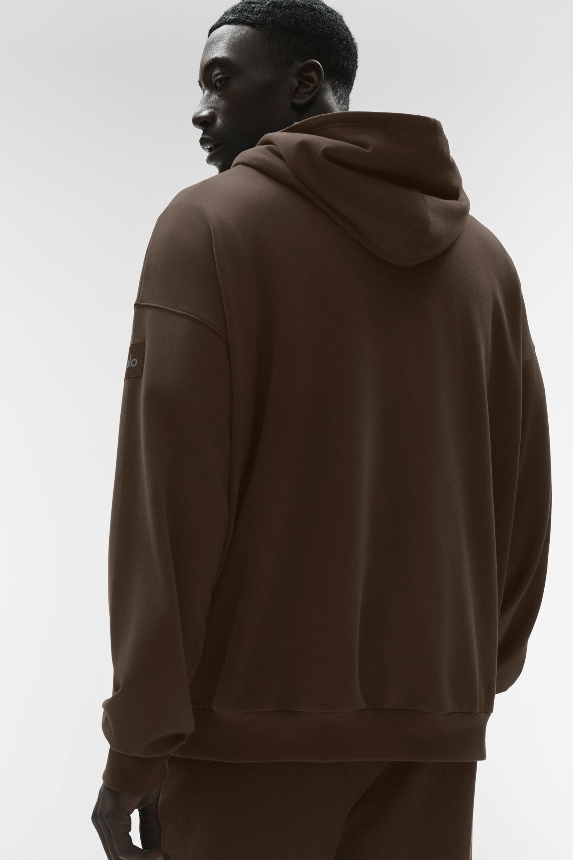 Alo Yoga Double Take Hoodie - Espresso