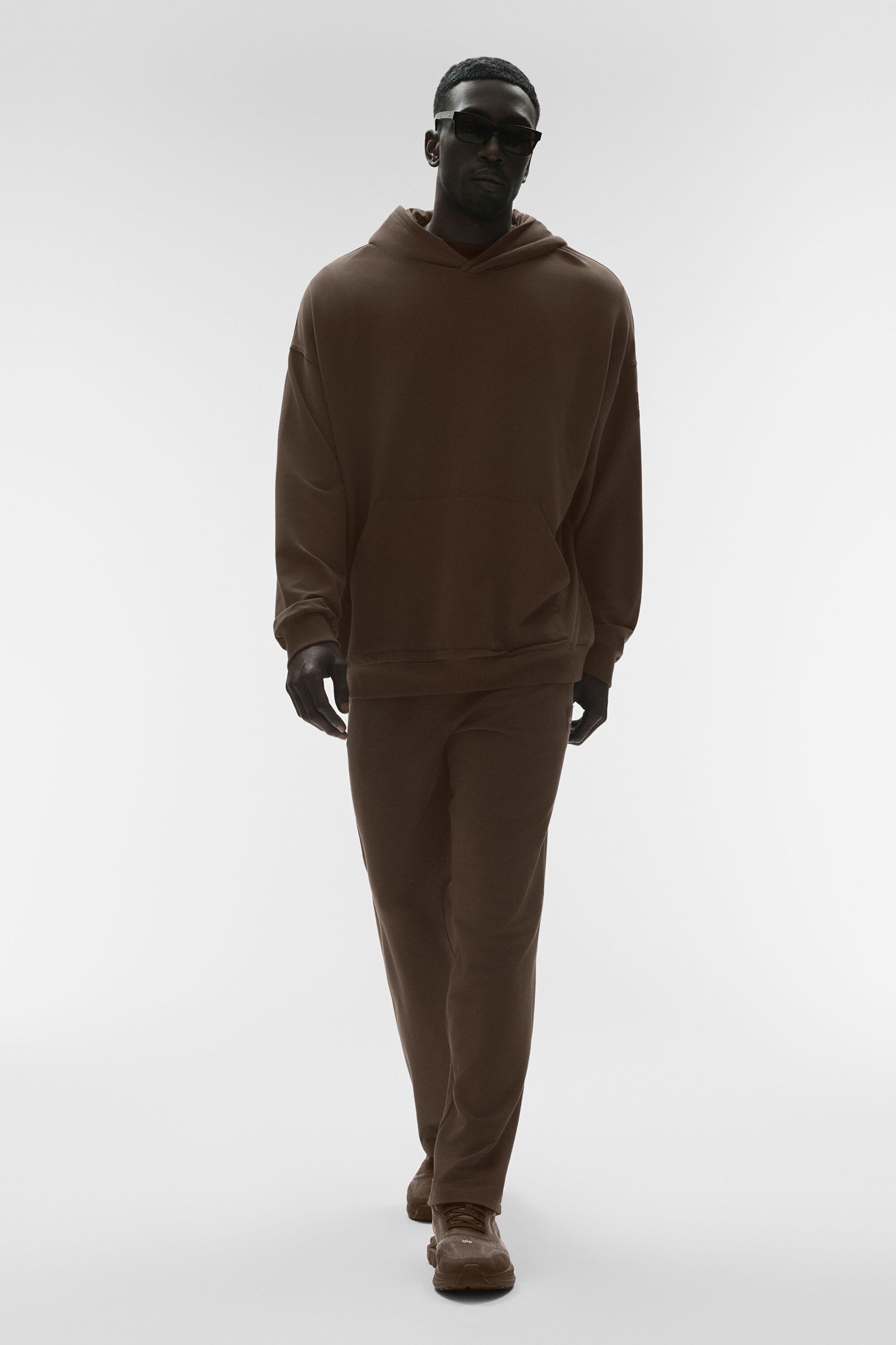 Alo Yoga Double Take Hoodie - Espresso