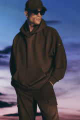 Alo Yoga Double Take Hoodie - Espresso