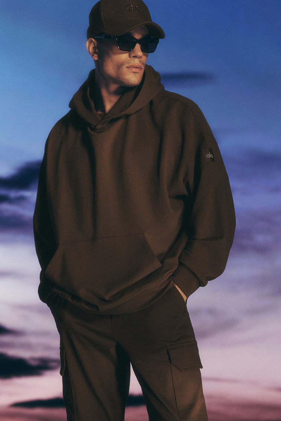 Alo Yoga Double Take Hoodie - Espresso