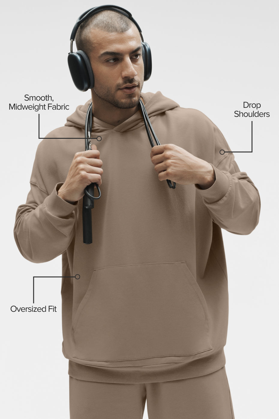 Alo Yoga Double Take Hoodie - Gravel