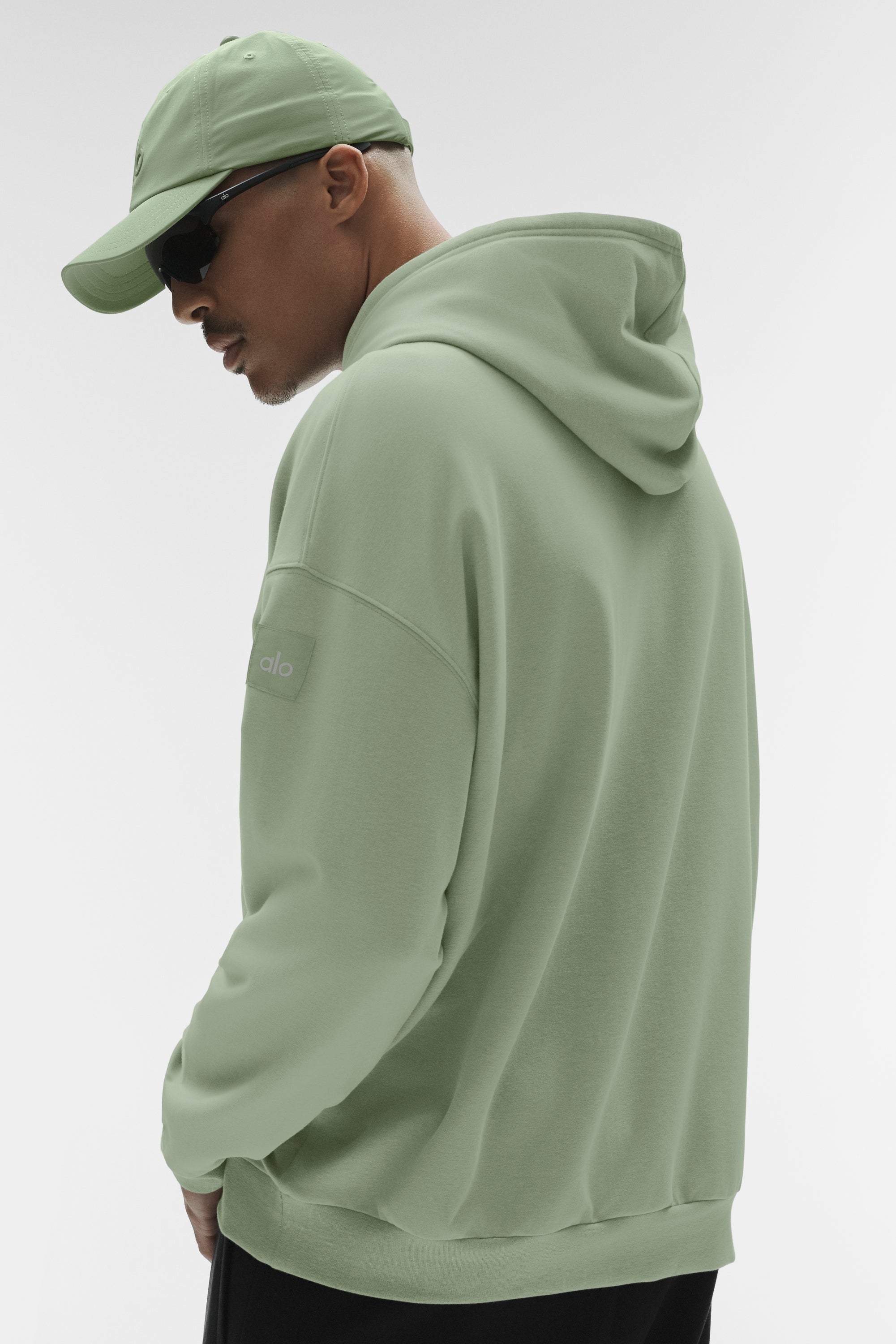 Alo Yoga Double Take Hoodie - Dune Grass