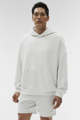 Alo Yoga Double Take Hoodie - White Heather