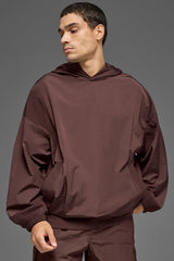 Alo Yoga Axis Hooded Pullover - Brownstone