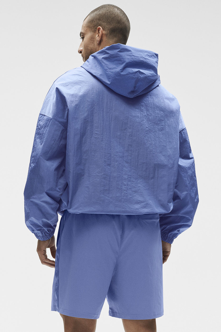 Alo Yoga Axis Hooded Pullover - Provence Blue