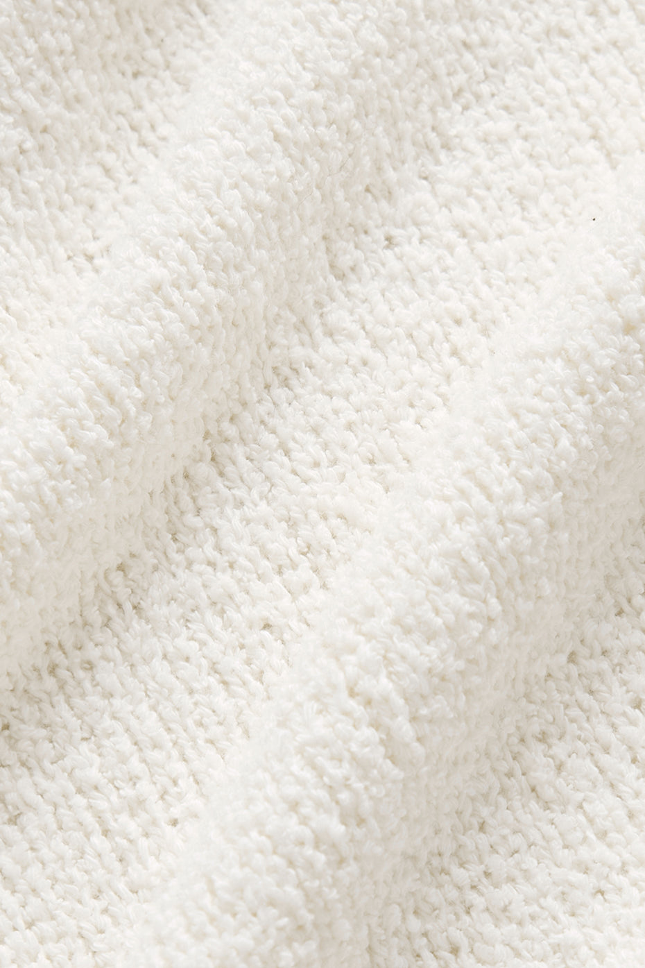 Alo Yoga Textured Knit Long Sleeve Polo - Ivory